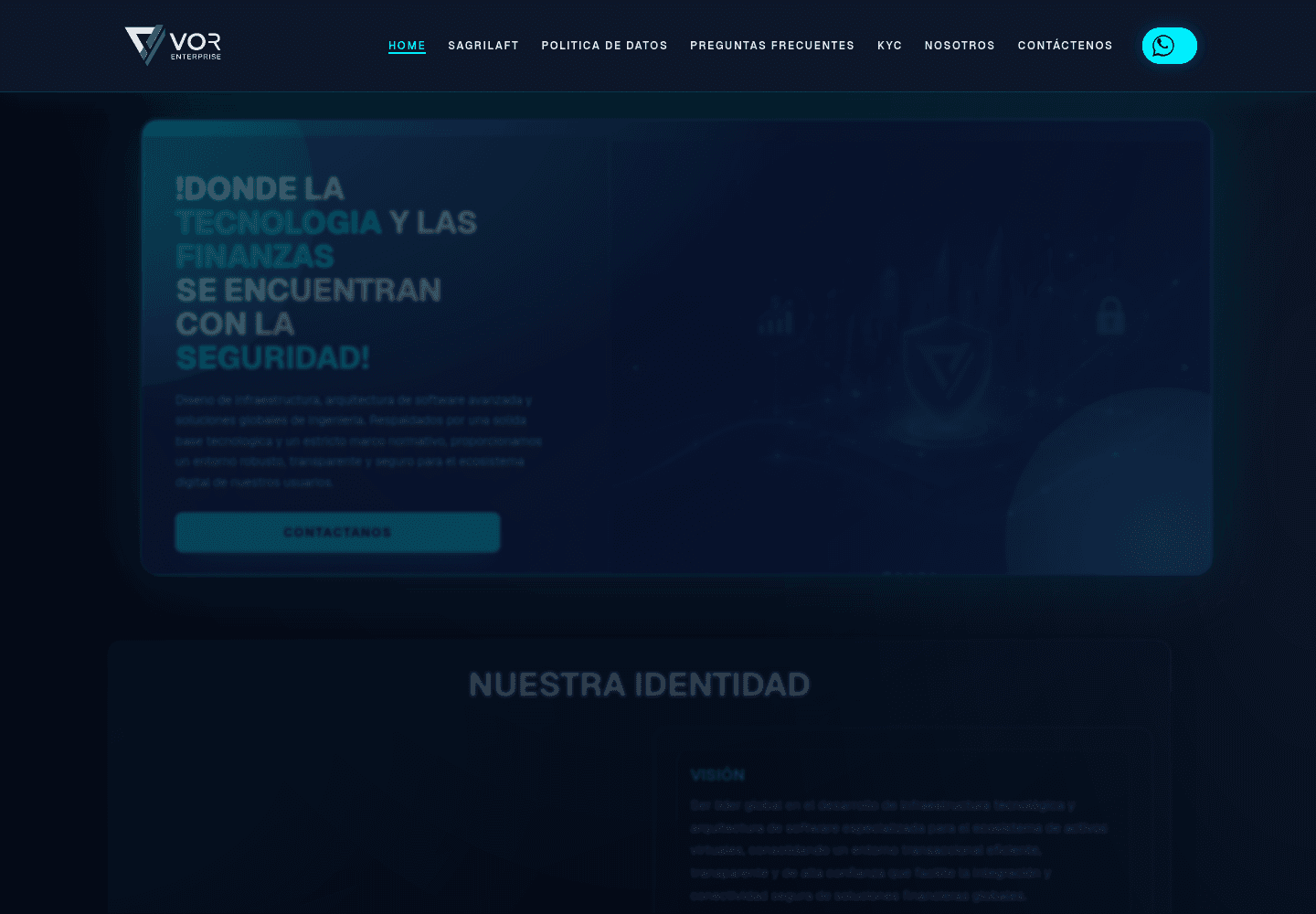 Proyecto web VOR Enterprise